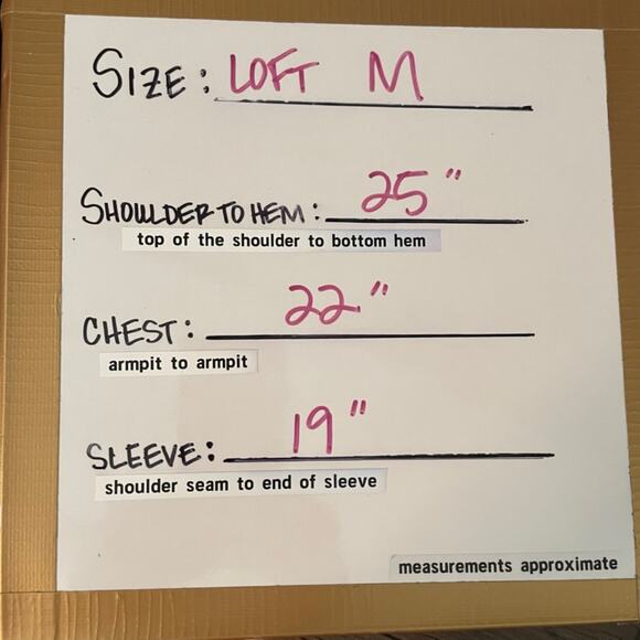 Loft NWT Women's Metallic V-Neck Sweater, size Medium - Picture 7 of 7